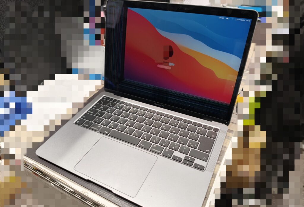 新瑞橋店】MacBook Air (M1)のバッテリー交換【昭和区からご来店